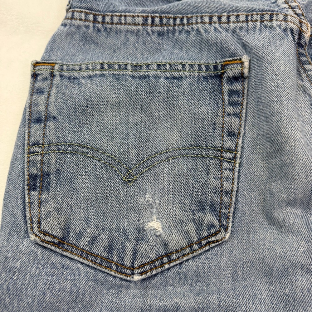 Levis 550 Relaxed Fit Mens Blue Denim Jeans 30x30 Medium Wash 00550-4891 - Picture 10 of 12